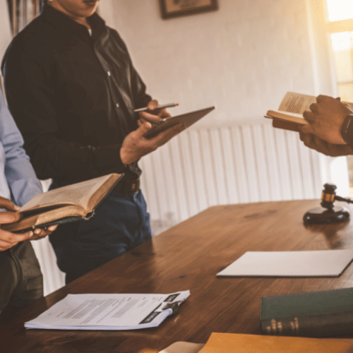 Small Business Owners Discussing