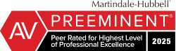 Preeminent Martindale Lawyer Rating